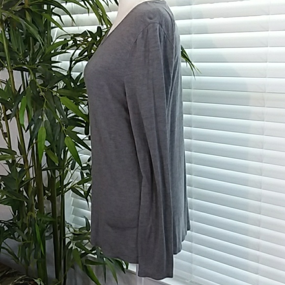 Banana Republic Gray Long Sleeve Top - Picture 2 of 5